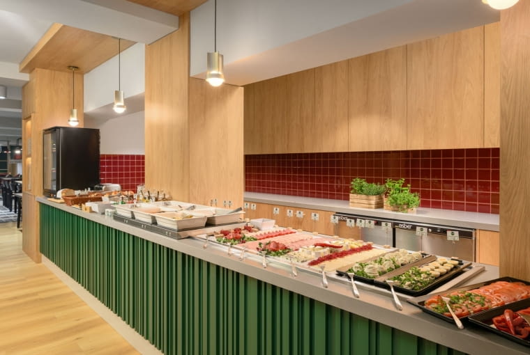 B&B HOTEL Kalisz Centrum - przestrzeń śniadaniowa