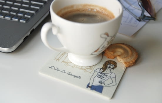 Podkładka z filcu "Modny Paryż" Twórczywo, podkładka