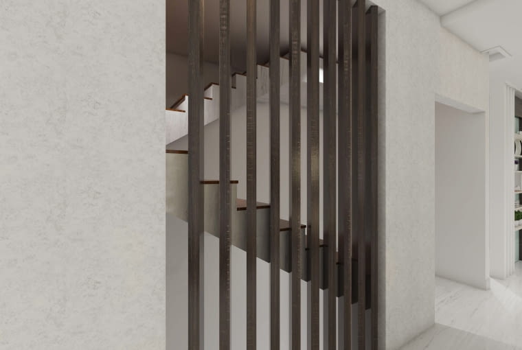 Ścianka drewniana działowa