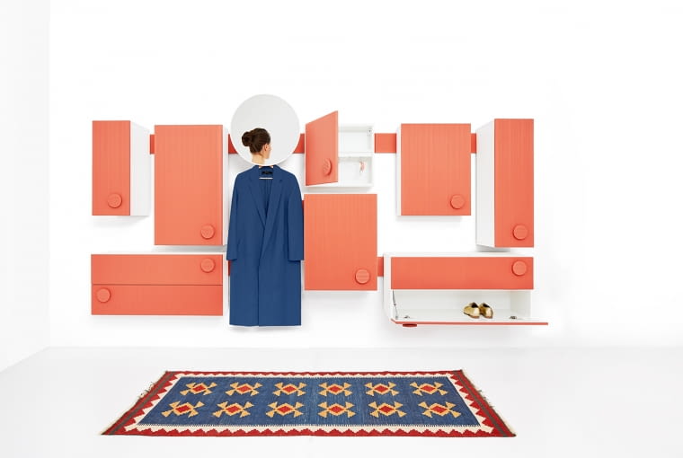 Meble do przedpokoju. KA by KIELECKA FABRYKA MEBLI, proj. ANNA ŁOSKIEWICZ Meble do przedpokoju. KA by KIELECKA FABRYKA MEBLI, proj. ANNA ŁOSKIEWICZ