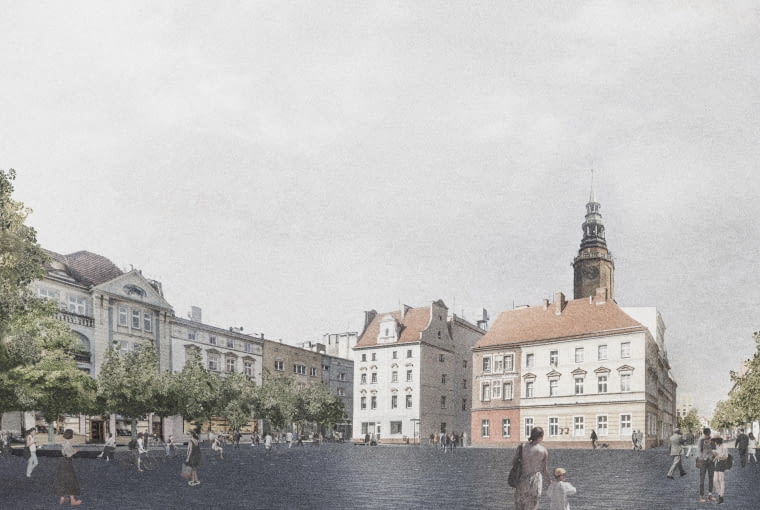 Rynek miejski w Brzegu. Proj. Maćków Pracownia Projektowa Rynek miejski w Brzegu. Proj. Maćków Pracownia Projektowa