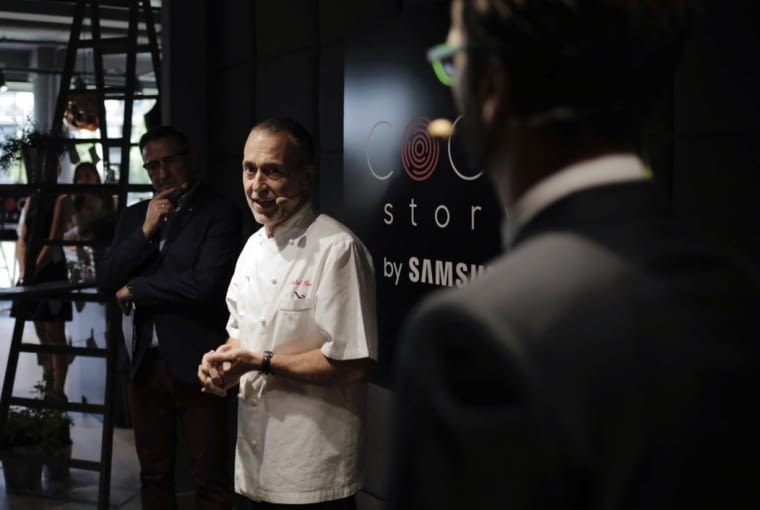 Cook Story by Samsung. Michel Roux Jr. Cook Story by Samsung. Pokaz kulinarny Michela Roux Jr.