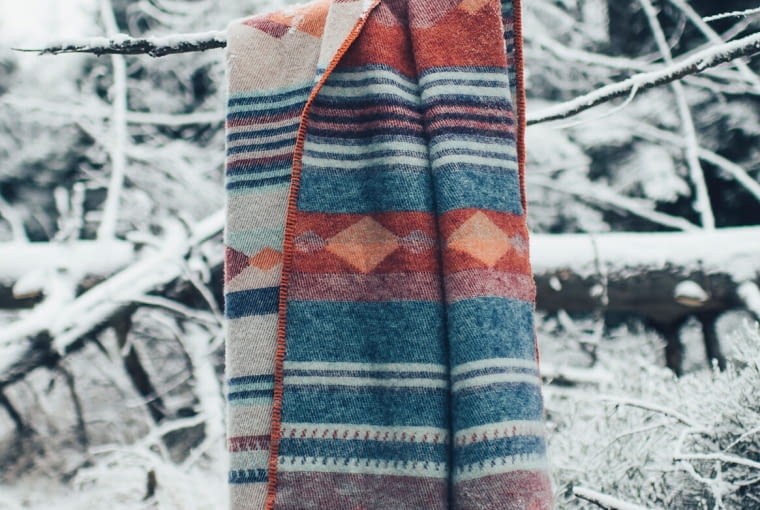 Koc Wełniany Peru Beżowy, Outheres Koc Wełniany Peru Beżowy, Outheres