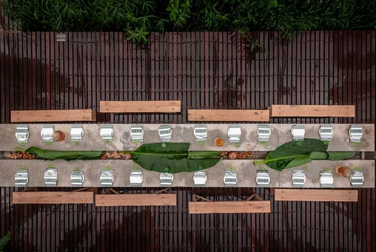 Restauracja Spice Garden. Proj. Malherbe Rust Architects Restauracja Spice Garden. Proj. Malherbe Rust Architects