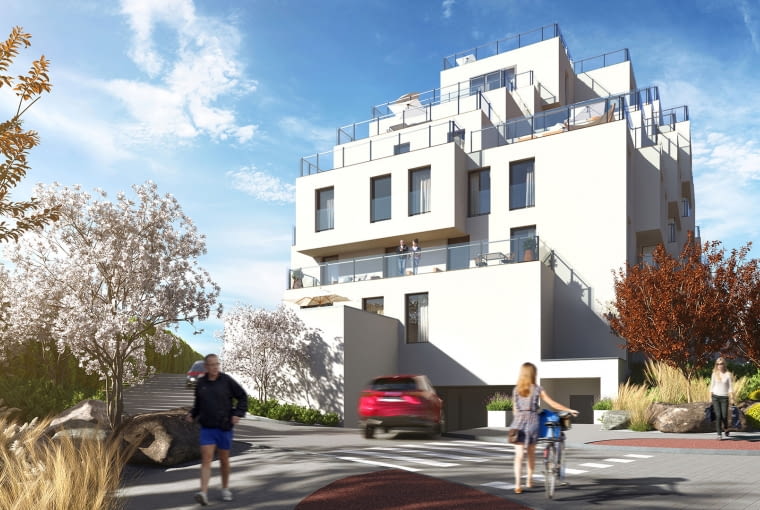 Apatramenty Wywrockiego 11 w Rzeszowie. Proj. MWM Architekci Apatramenty Wywrockiego 11 w Rzeszowie. Proj. MWM Architekci