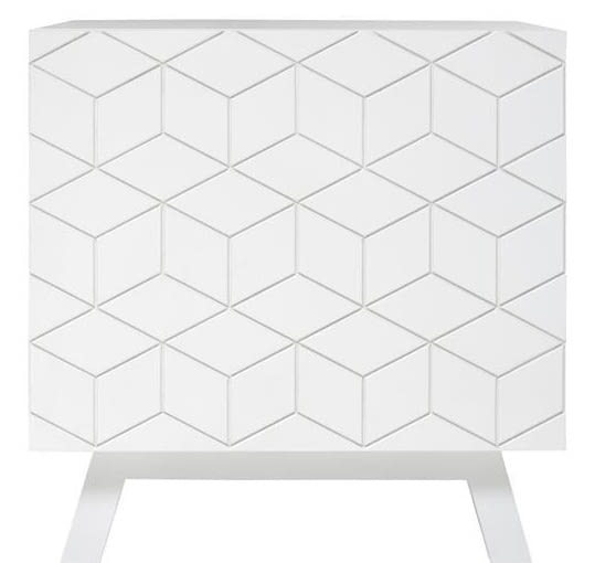 HK Living 2015: szafka nocna GEO. Kupisz np. w 9design.pl za 3228 zł. HK Living, design, skandynawski design, skandynawski styl, kolekcja