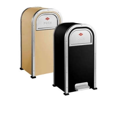 KOSZE NA ŚMIECI. Z metalu, 1199 zł/szt. czerwonamaszyna.pl