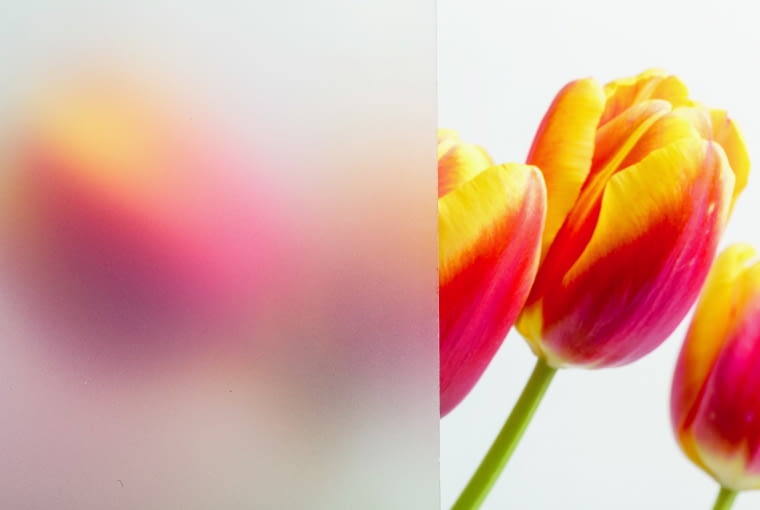 Możliwość zastosowania w oknach szyb o wyraźnie zaznaczonej strukturze zwiększa estetykę okna, a także podnosi poczucie prywatności, rozpraszając widok przez szybę