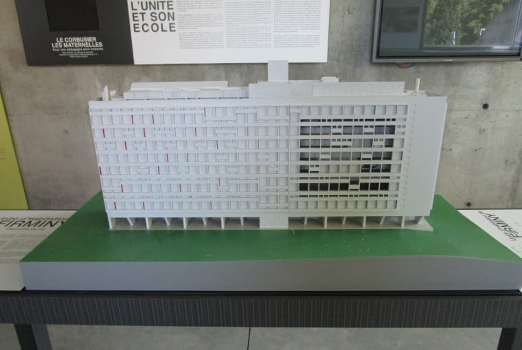 Model jednostki mieszkalnej w Firminy Model jednostki mieszkalnej w Firminy