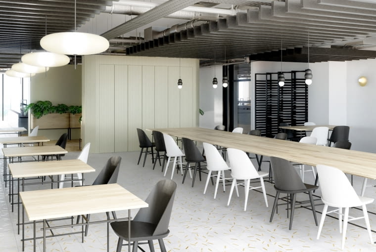 Andersia Silver w Poznaniu - restauracja. Proj. The Design Group Andersia Silver w Poznaniu - restauracja. Proj. The Design Group