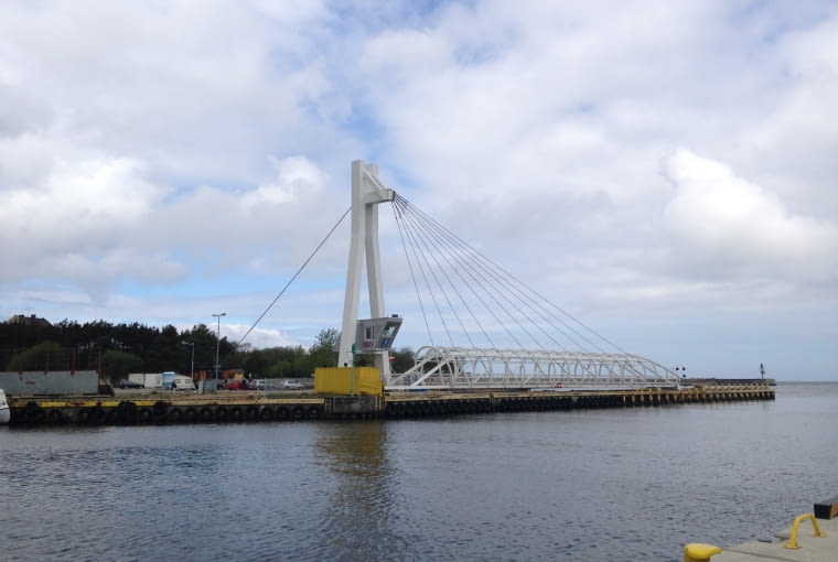 Kładka w Ustce Kładka w Ustce