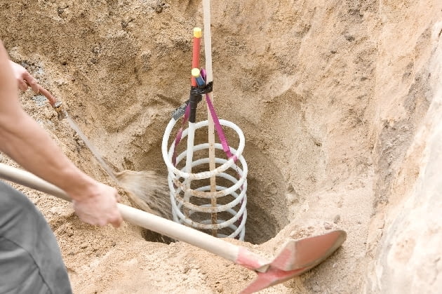 Ilość wykonanych sond spiralnych nie może być zbyt mała w stosunku do strat ciepła w domu Ilość wykonanych sond spiralnych nie może być zbyt mała w stosunku do strat ciepła w domu