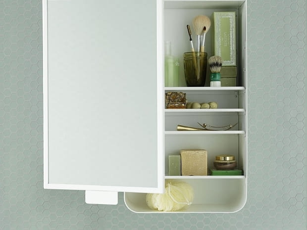 IKEA - GUNNERN szafka z lustrem i drzwiami: 129 zł. meble z ikei, meble z ikea, nowości, nowe meble z ikea