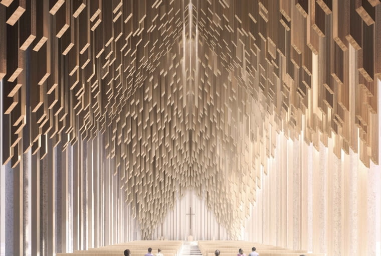 Dom Abrahama w Abu Zabi - kościół. Proj. Adjaye Associates Dom Abrahama w Abu Zabi - kościół. Proj. Adjaye Associates