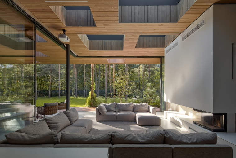 Dom w Drzewach. Proj. 77Studio Architektury Dom w Drzewach. Proj. 77Studio Architektury
