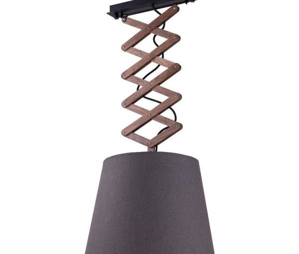 Lampa sufitowa na wysięgniku harmonijka z abażurem TOSCA lampy sufitowe lampa TOSCA