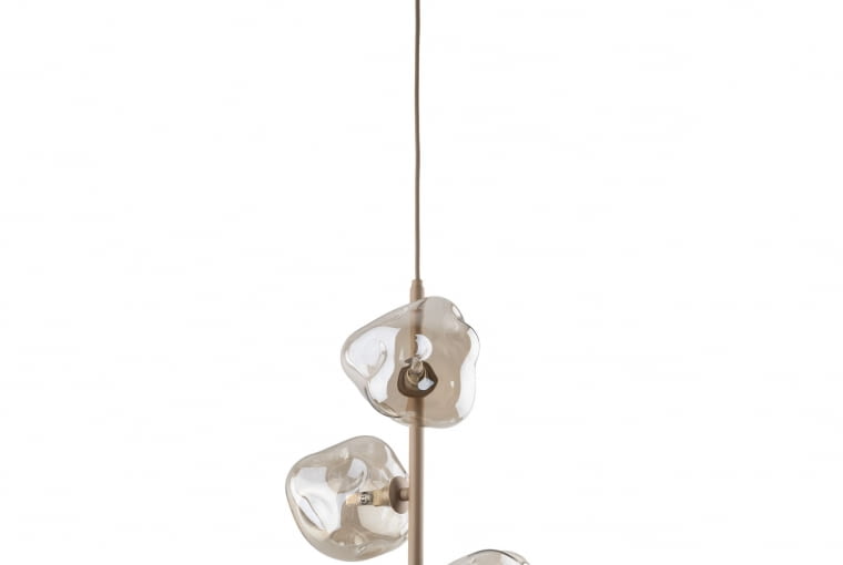 Lampa Lava Sabia, szkło, metal, szer. 29 cm, 419 zł, tk-lighting.com