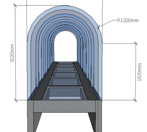 Tunel podwodny w basenie nurkowym Deepspot w Mszczonowie. Tunel podwodny w basenie nurkowym Deepspot w Mszczonowie.