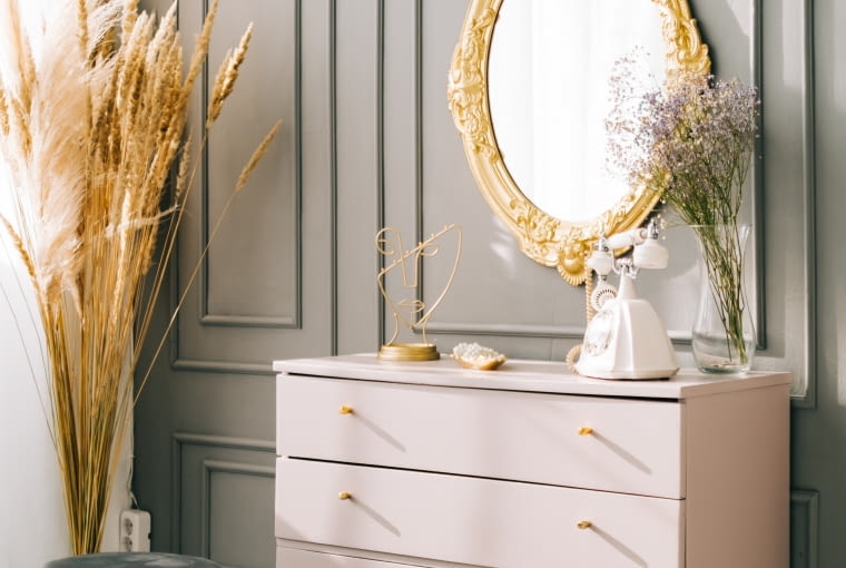 Sypialnia glamour Sypialnia glamour