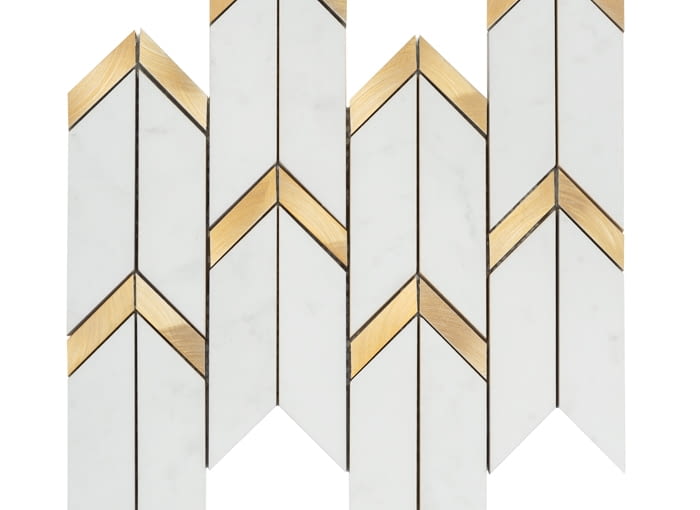 Mozaika Hillson Carrara, ceramika, 26,3 x 30 cm, 120 zł/szt. dunin.eu Mozaika Hillson Carrara, ceramika, 26,3 x 30 cm, 120 zł/szt. dunin.eu