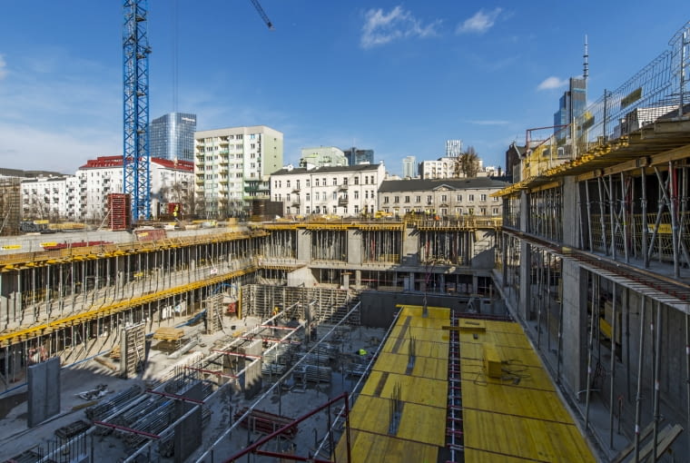 Apartamenty M7 w ramach projektu Towarowa22 - budowa Apartamenty M7 w ramach projektu Towarowa22 - budowa