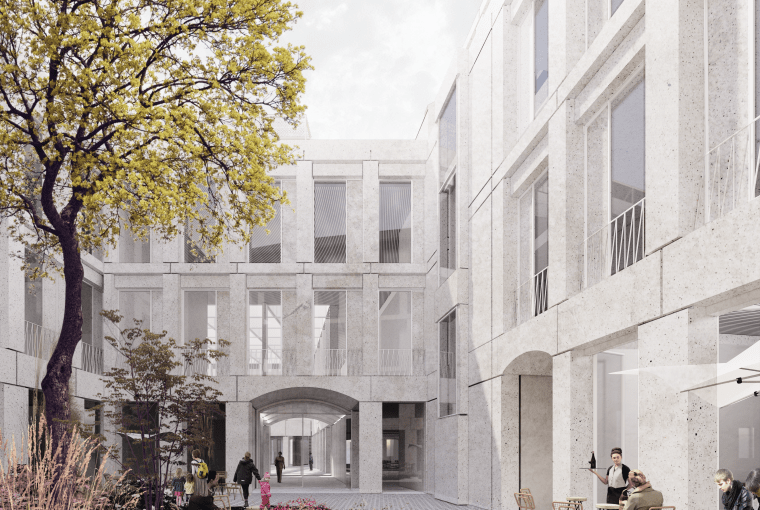 Dziedziniec. Proj. WXCA Dziedziniec. Proj. WXCA