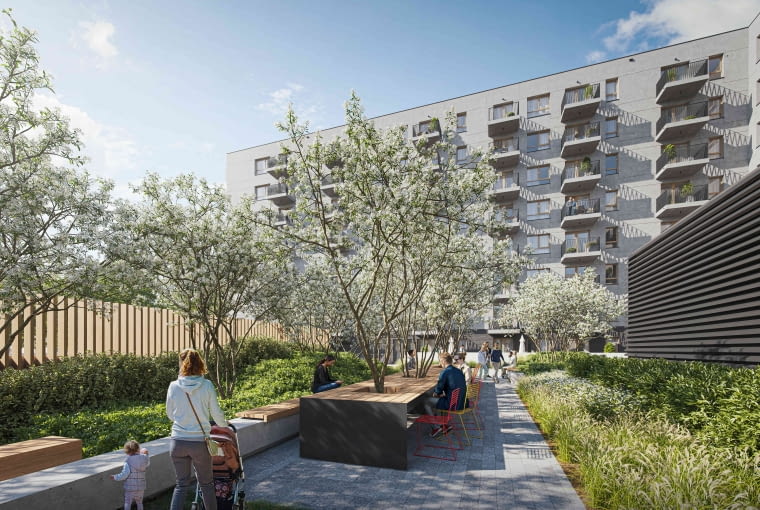 Portowa Zabłocie - wizualizacja. Proj. UCEES Portowa Zabłocie - wizualizacja. Proj. UCEES