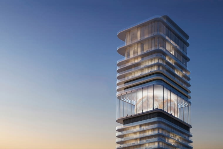 Inaura w Dubaju. Proj. MVRDV