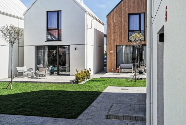 Domki letniskowe w Jastrzębiej górze. Proj. Piotr Kowalczyk Domki letniskowe w Jastrzębiej górze. Proj. Piotr Kowalczyk