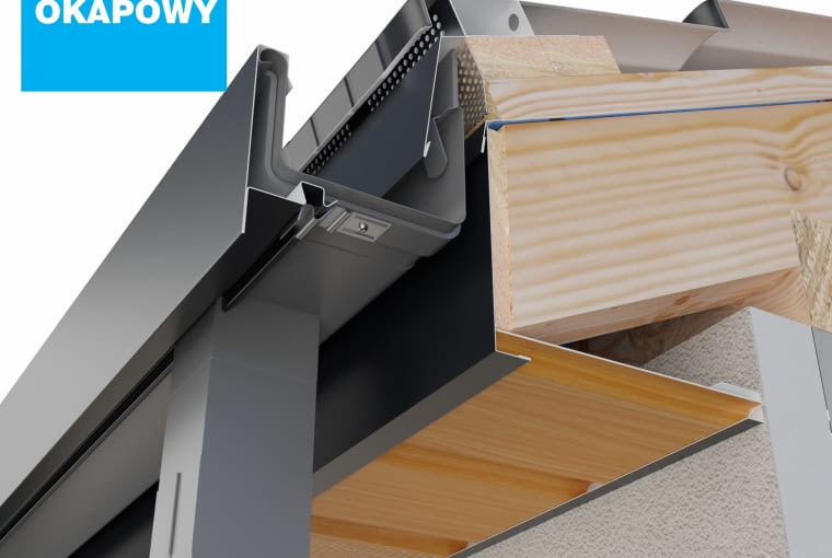 Rynna kwadratowa  - system okapowy