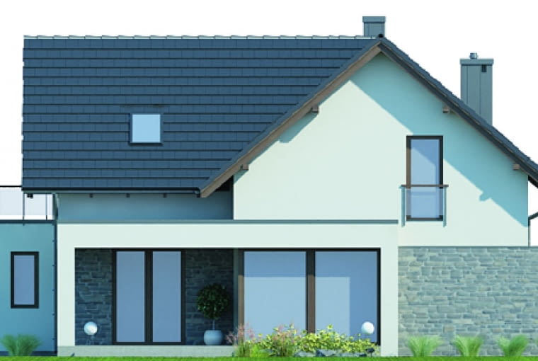 Elewacja boczna Elewacja boczna