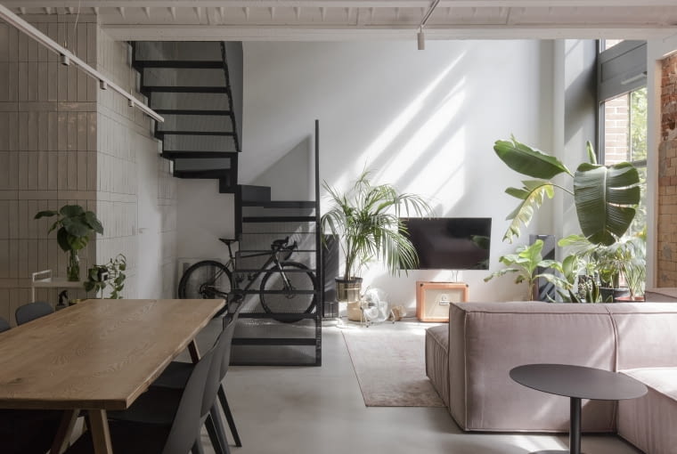 Wnętrza prywatne – III miejsce: THEZA Architekci, „WrocLoft”