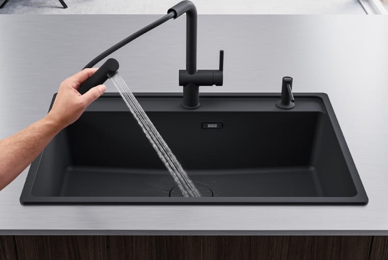 Franke bateria kuchenna  Active L pull-out spray