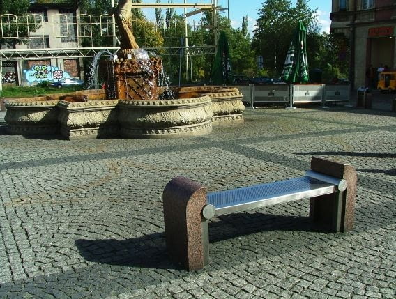 Mysłowice - Rynek z ulica Grunwaldzką Mysłowice - Rynek z ulica Grunwaldzką