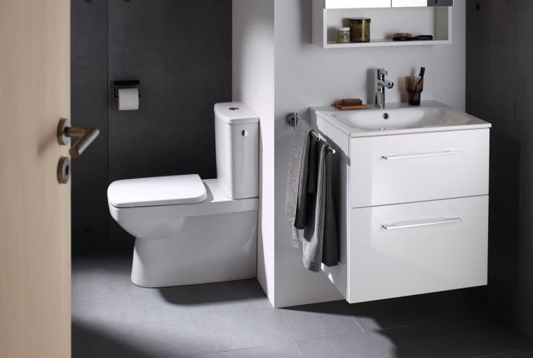 toaleta, miska stojąca