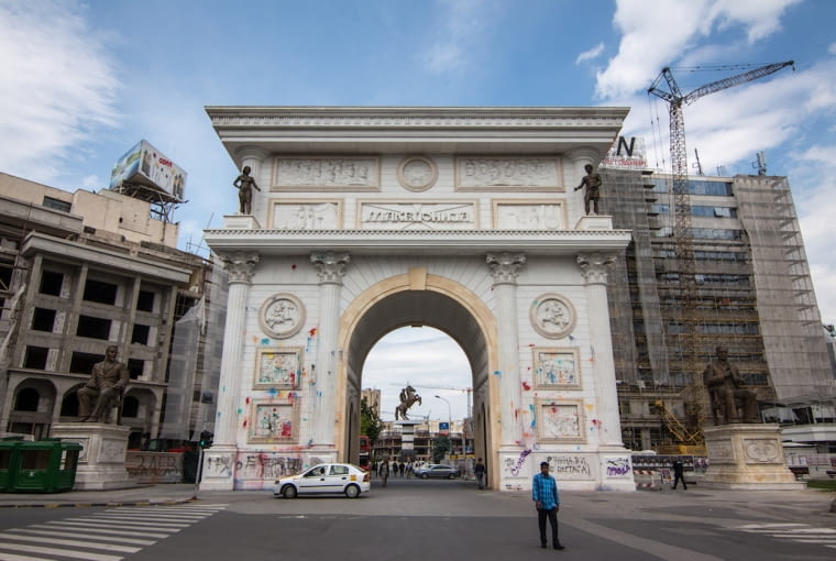 Kolorowa Rewolucja w Skopje