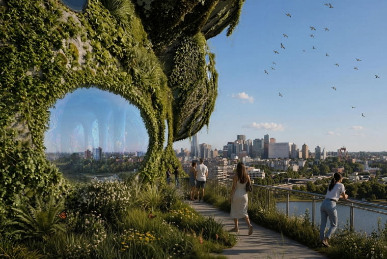 Shift Embassy w Rotterdamie. Proj. MVRDV