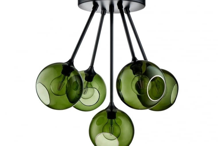 Lampa Ballroom Molecule (Design By Us), szkło, 66 x 68 cm, 7505 zł, eyeondesign.pl