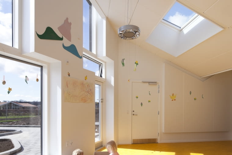 Przedszkole „Solhuset" w Hørsholm  w Dani. Proj. Christiansen &Co