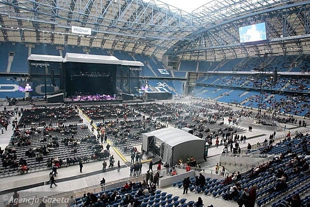 20.09.2010 POZNAN , STADION MIEJSKI PRZY ULICY BULGARSKIEJ , CEREMONIA OTWARCIA STADIONU FOT. TOMASZ KAMINSKI / AGENCJA GAZETA