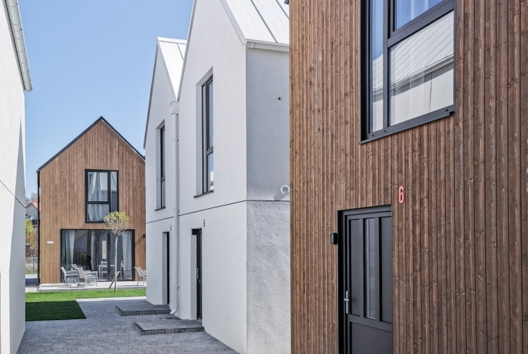 Domki letniskowe w Jastrzębiej górze. Proj. Piotr Kowalczyk Domki letniskowe w Jastrzębiej górze. Proj. Piotr Kowalczyk