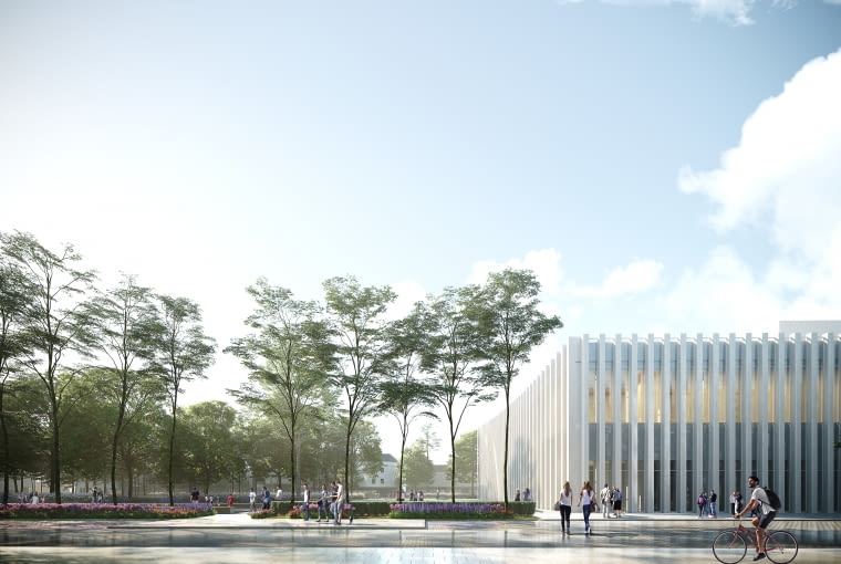 Sala koncetowa w Płocku. Proj. plus3-architekci