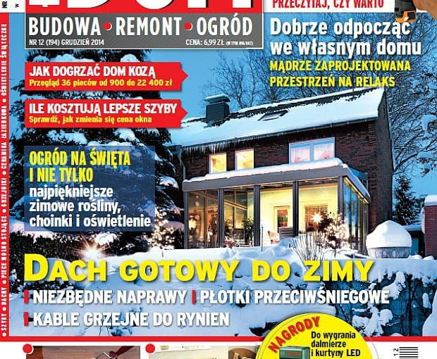 Grudniowe wydanie Ładnego Domu grudniowe wydanie, Ładny Dom