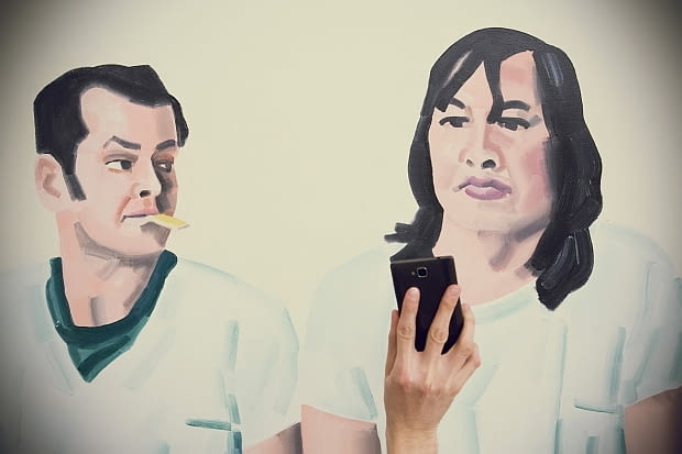 obraz, sztuka, selfie