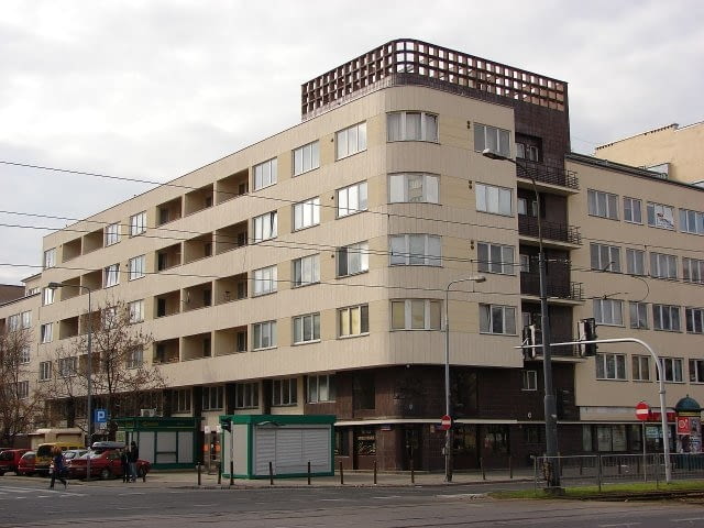 Dom Wedla (1935-36) przy ul. Puławskiej 28 w Warszawie warszawa, modernizm, żórawski
