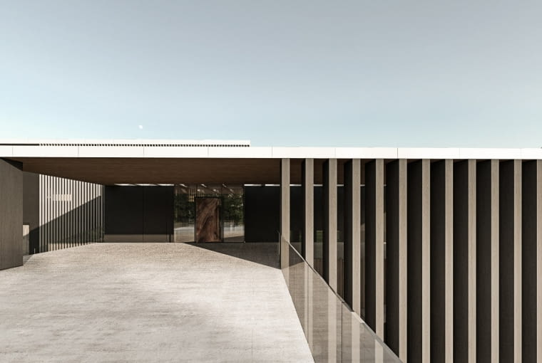 Rezydencja z Atrium. Proj. Exterio