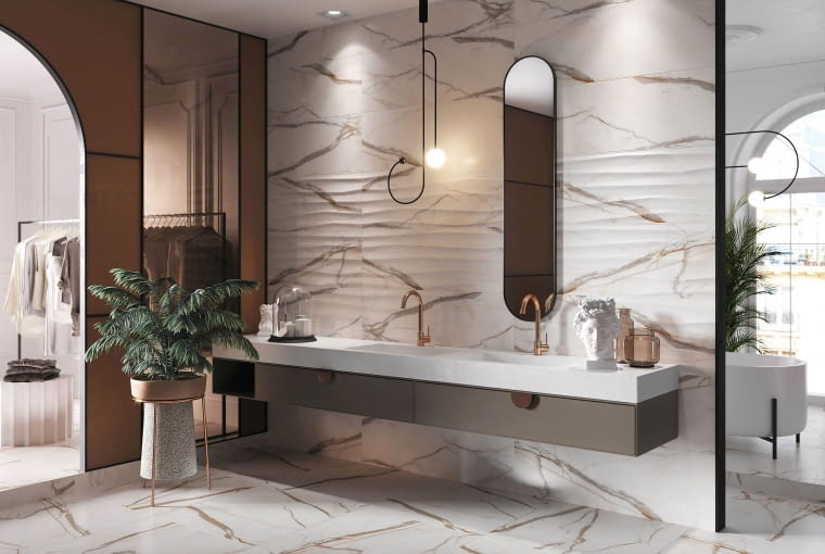 Kolekcja Cosima_40x120 płytki ceramiczne płytki podłogowe płytki ścienne płytki łazienkowe gres opoczno