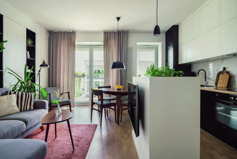 Projekt wnętrz mieszkania w Poznaniu