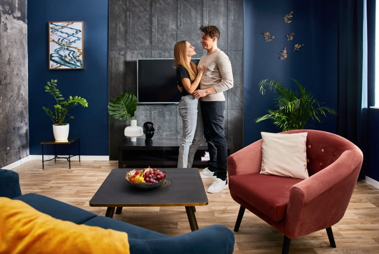 Styl New Modern we wnętrzach DEKOR BLACK FOSSIL Styl New Modern we wnętrzach DEKOR BLACK FOSSIL