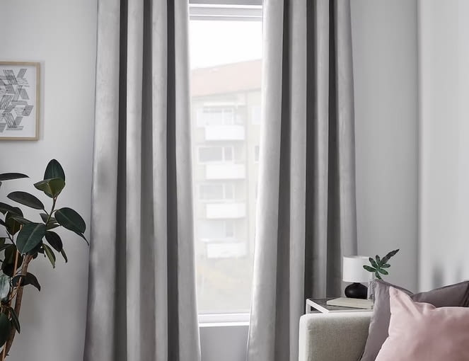 Zasłony zaciemniające BIRTNA, 2 szt. 145x300 cm Zasłona zaciemniająca